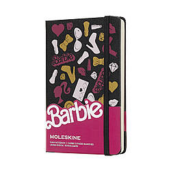 Блокнот Moleskine Limited Barbie кишеньковий 9х14 см 192 сторінки нелінований (8058341716762)