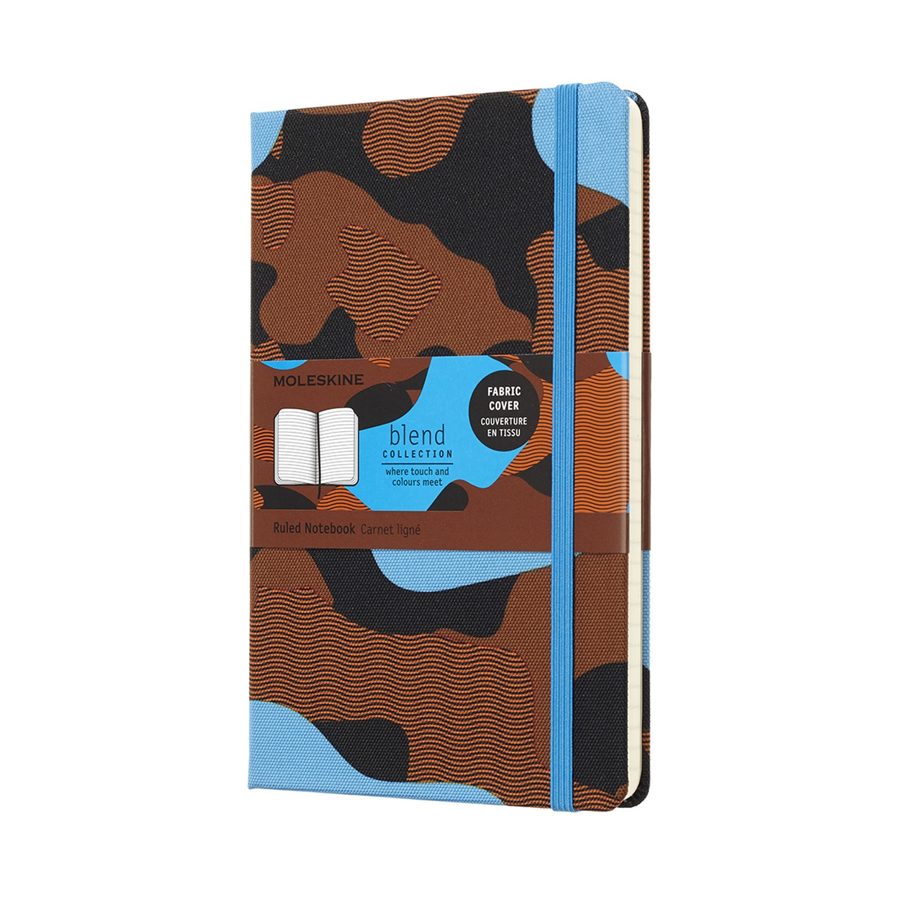 Блокнот Moleskine Limited Blend середній 13х21 см 240 сторінок в лінію Блакитний Канва (8058341717356)