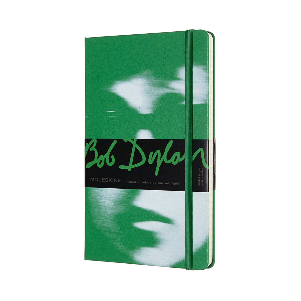 Блокнот Moleskine Limited Bob Dylan середній 13х21 см 240 сторінок в лінію Зелений (8053853600516)