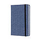 Блокнот Moleskine Limited Denim кишеньковий 9х14 см 192 сторінки в лінію Антверпен Синій (8058647626253), фото 3