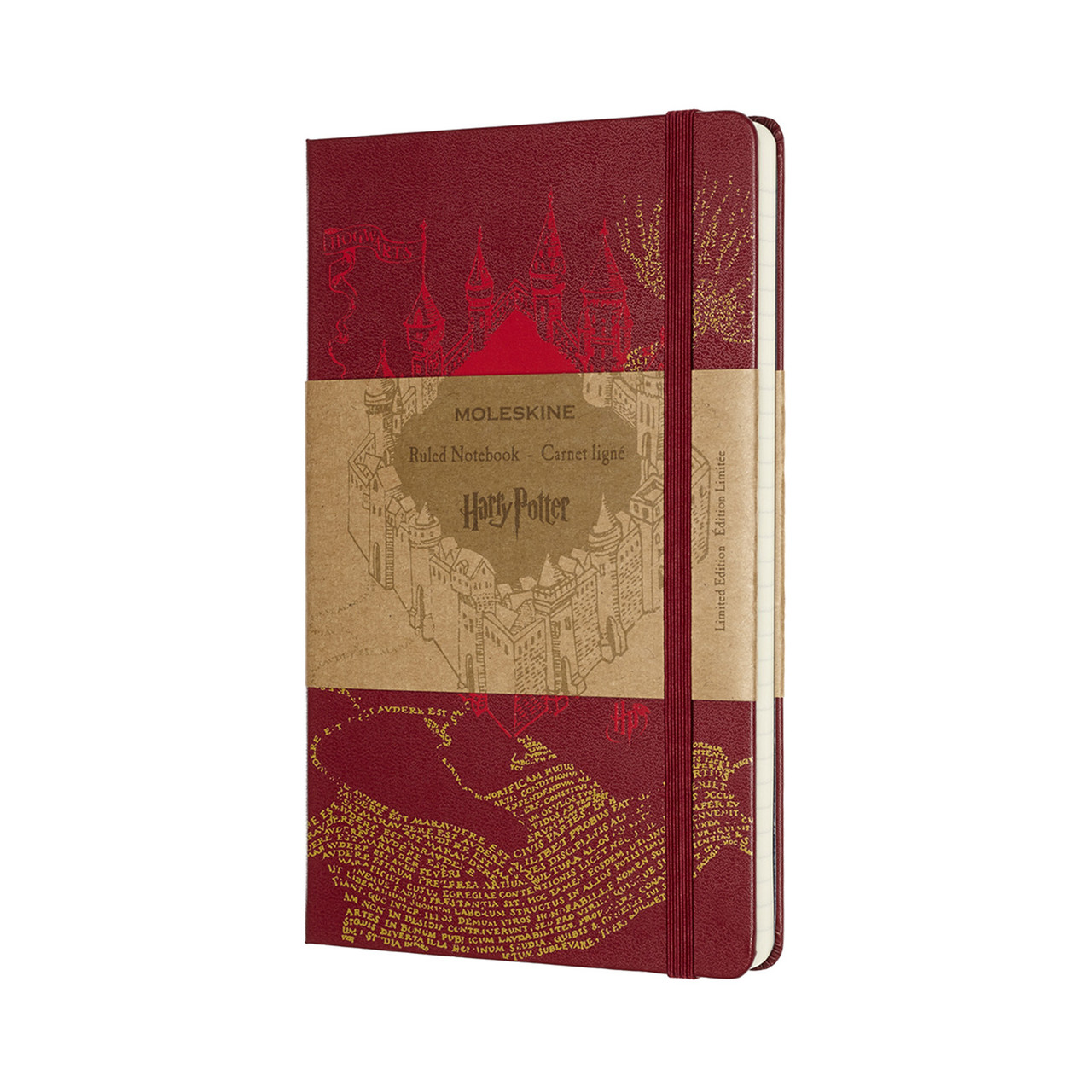 Блокнот Moleskine Limited Harry Potter середній 13х21 см 240 сторінок в лінію Червоний (8058341717684)