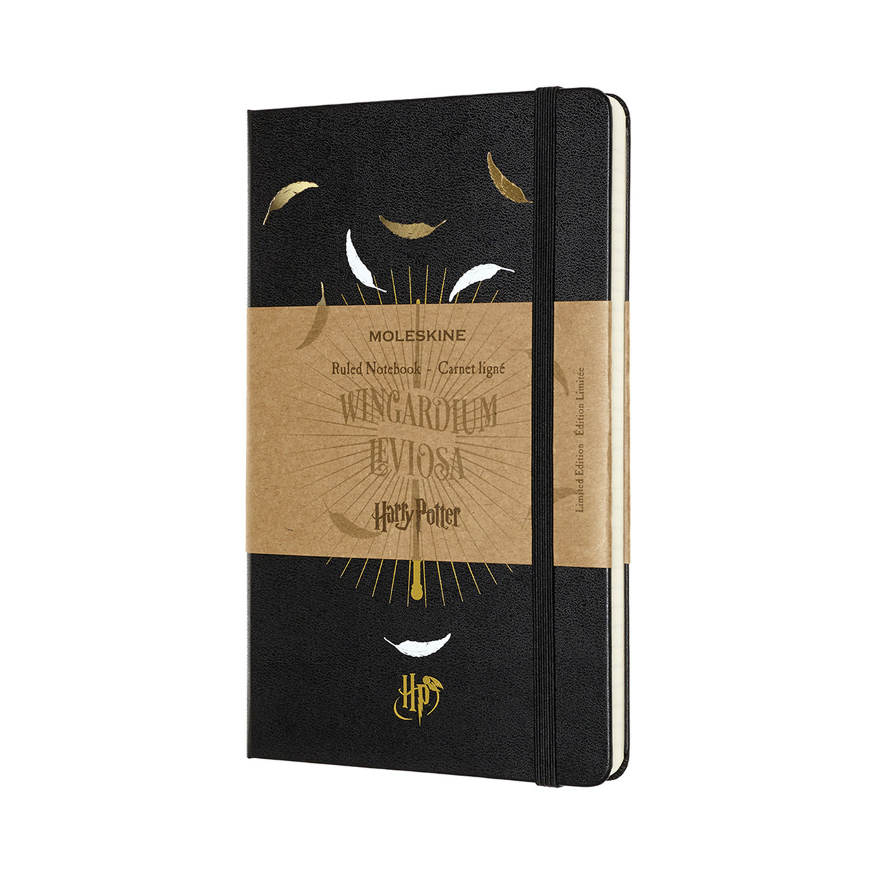 Блокнот Moleskine Limited Harry Potter середній 13х21 см 240 сторінок в лінію Чорний (8058341717677)