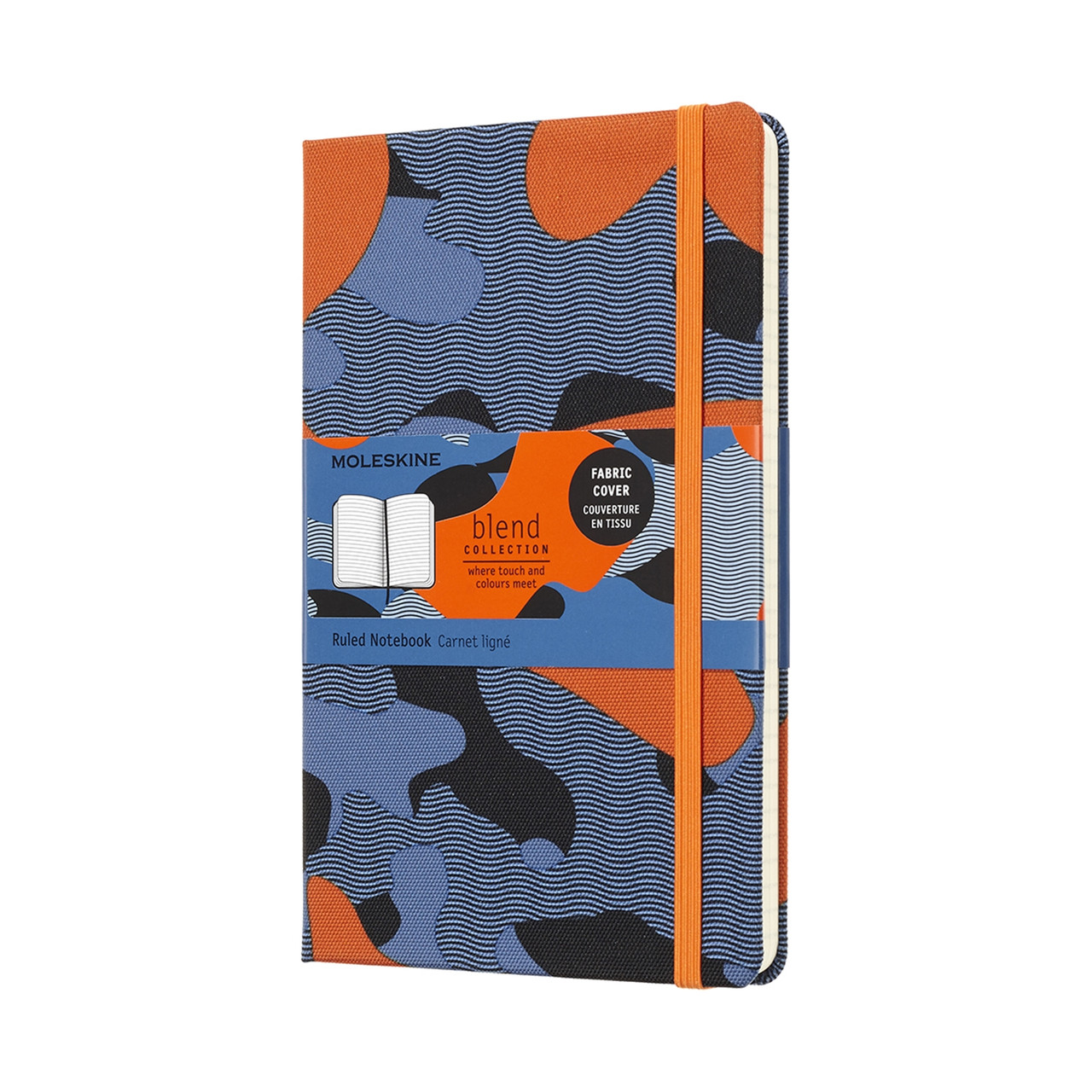 Блокнот Moleskine Limited Blend середній 13х21 см 240 сторінок в лінію Помаранчевий Канва (8058341717349)