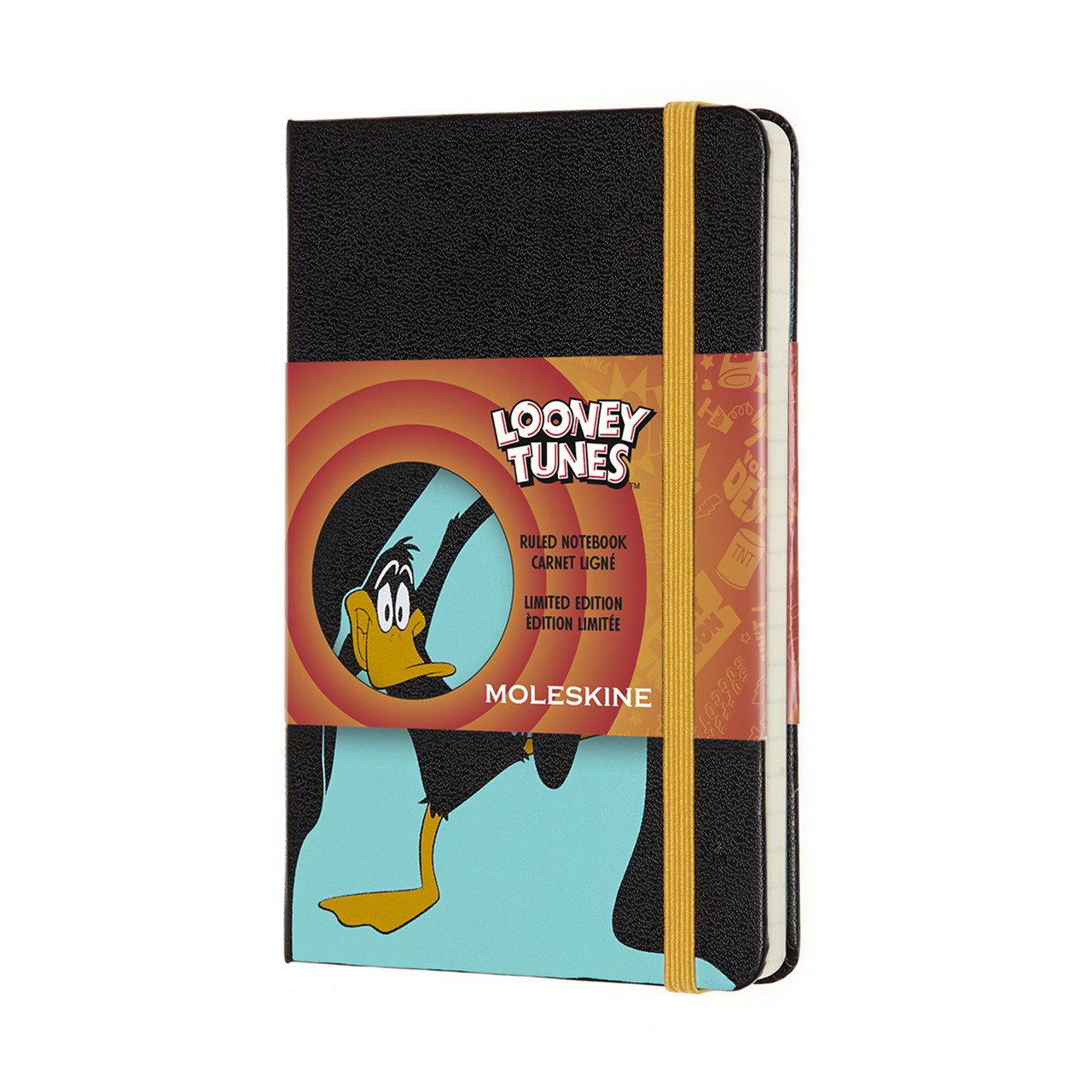 Блокнот Moleskine Limited Looney Tunes кишеньковий 9х14 см 192 сторінки в лінію Даффі Дак (8058647621081), фото 1