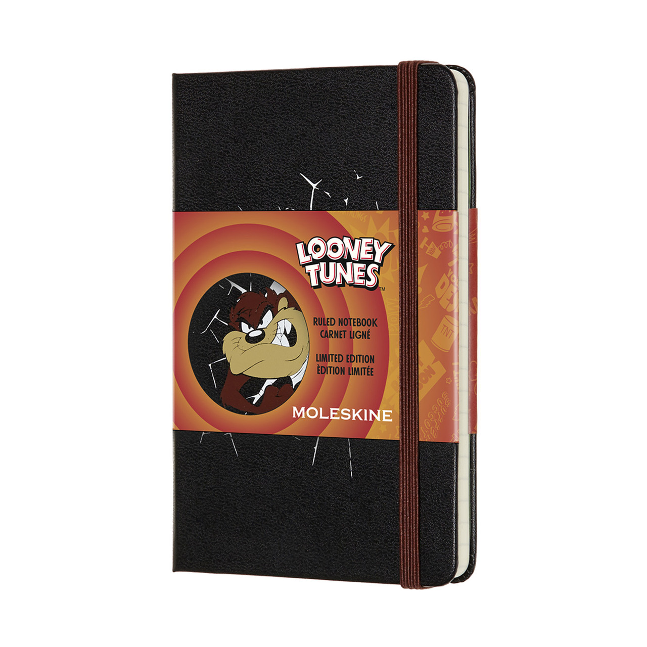 Блокнот Moleskine Limited Looney Tunes кишеньковий 9х14 см 192 сторінки в лінію Таз (8058647621098)