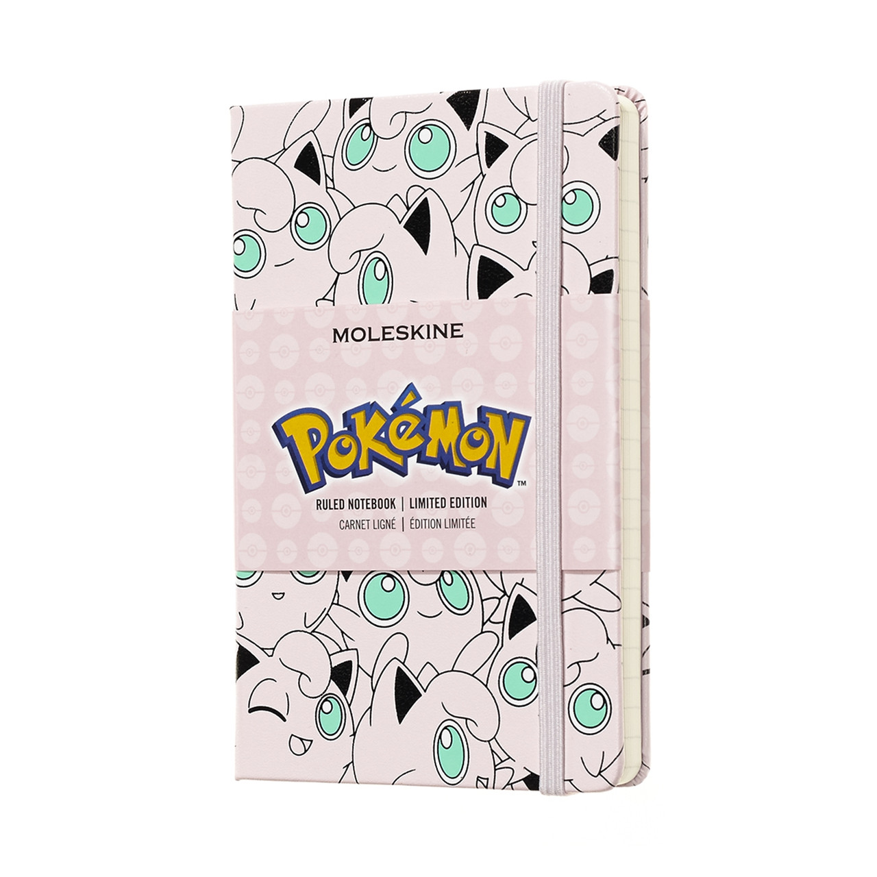 Блокнот Moleskine Limited Pokemon кишеньковий 9х14 см 192 сторінки в лінію Джігліпаф (8058341716816)