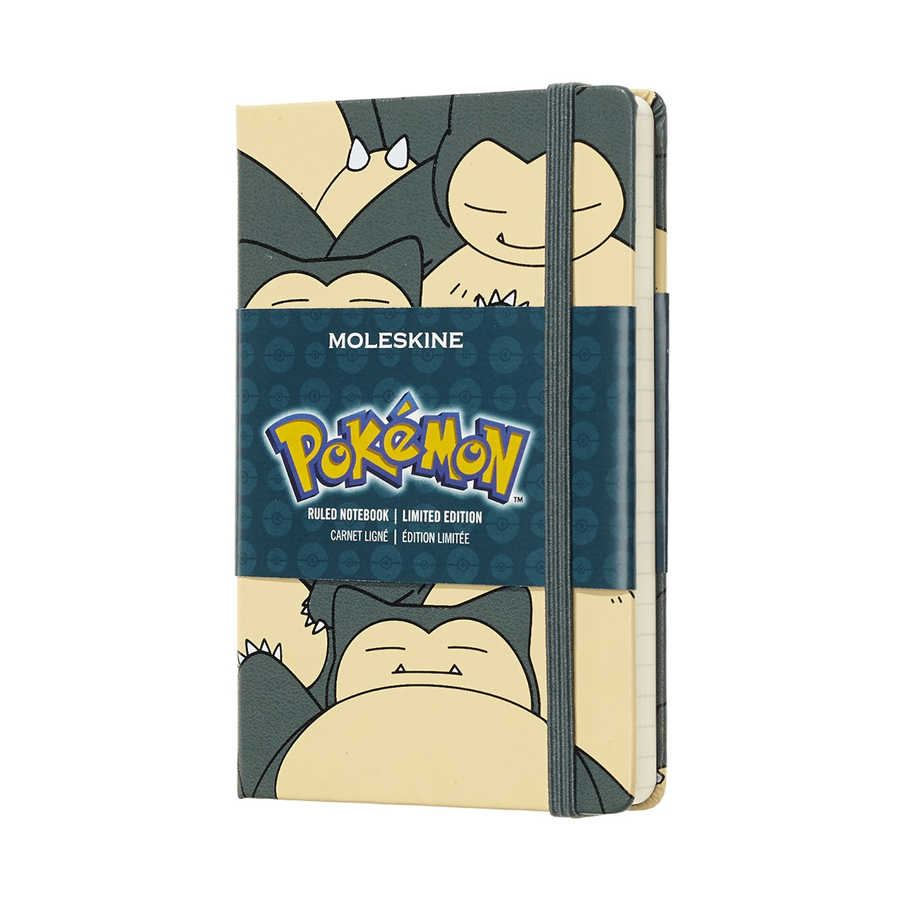 Блокнот Moleskine Limited Pokemon кишеньковий 9х14 см 192 сторінки в лінію Снорлакс (8058341716823)