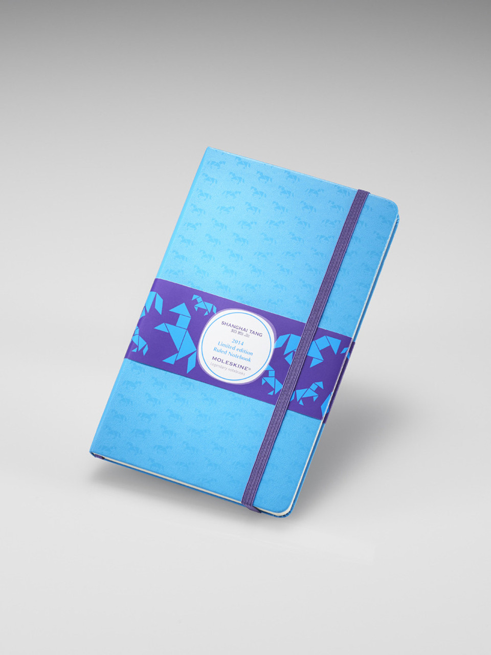 Блокнот Moleskine Limited ST Horse середній 13х21 см 240 сторінок в лінію Блакитний (9788867324347)