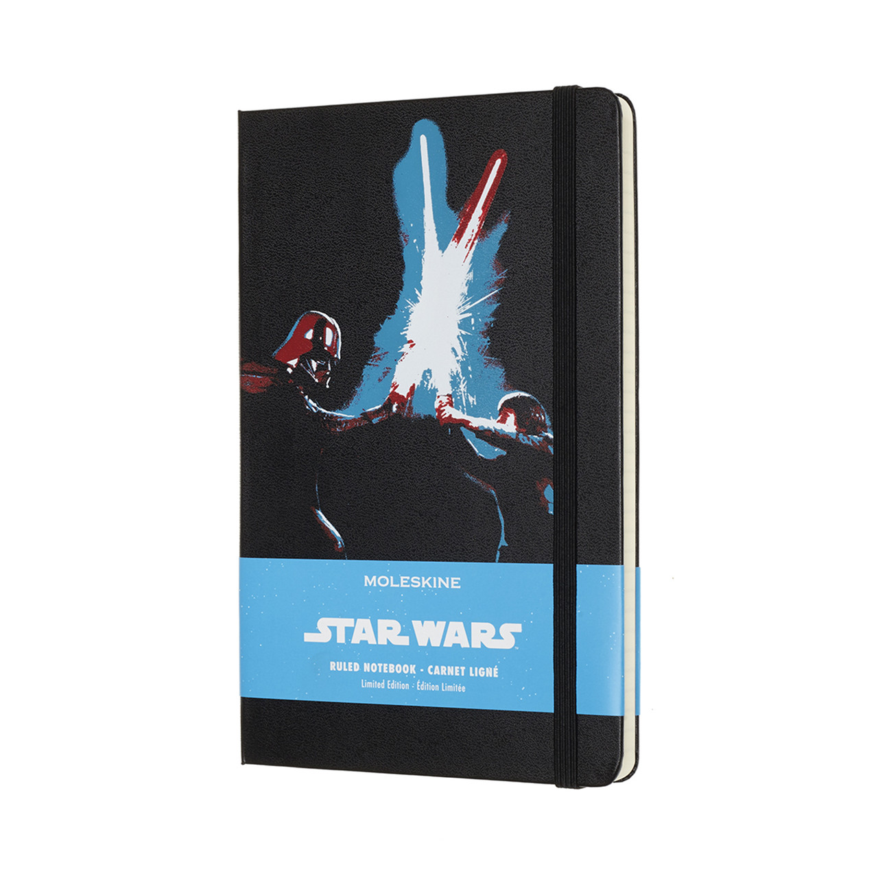 Блокнот Moleskine Limited Star Wars середній 13х21 см 240 сторінок в лінію Світлові мечі (8058341713488)