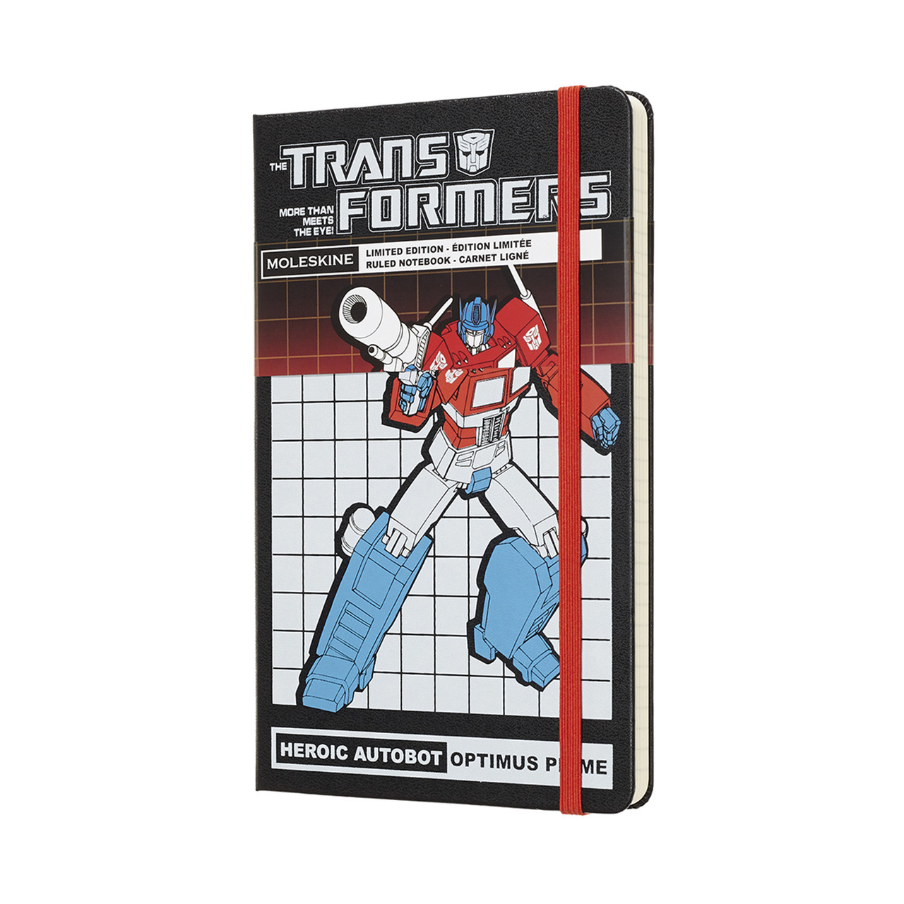 Блокнот Moleskine Limited Transformers середній 13х21 см в лінію Оптимус Прайм (8058341715222)