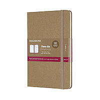 Блокнот Moleskine Limited Two-Go Медиум 11,5х18 см 144 страницы Беж (8058647620206)