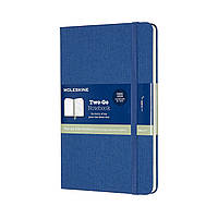 Блокнот Moleskine Limited Two-Go Медиум 11,5х18 см 144 страницы Лазурный (8058647620176)