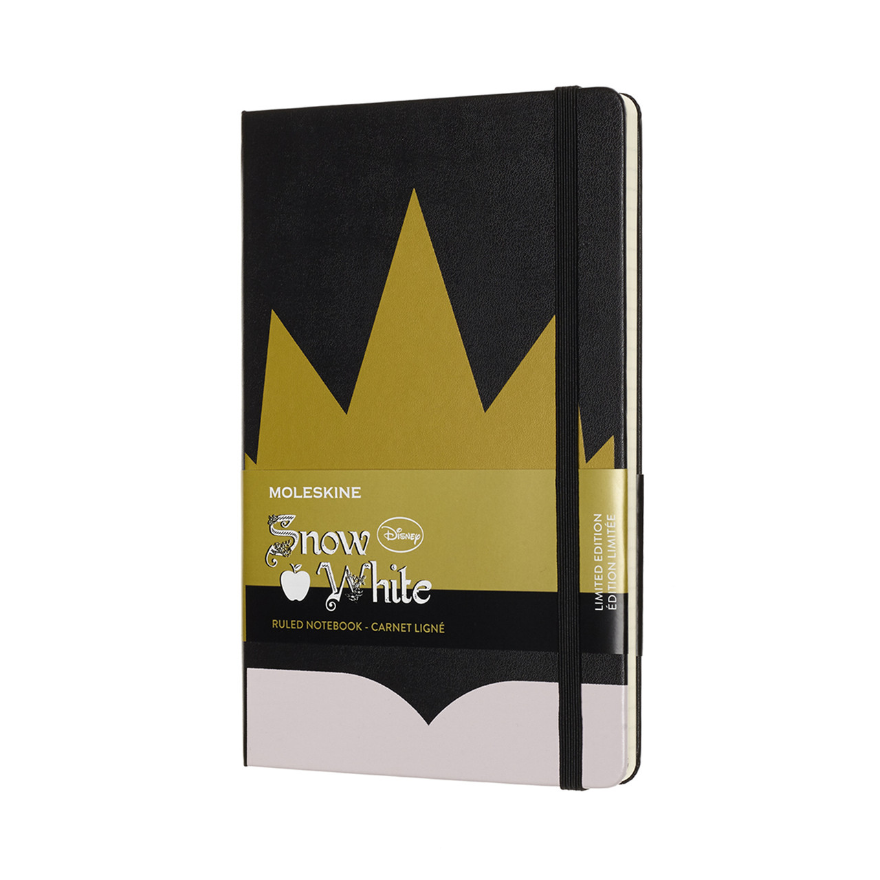 Блокнот Moleskine Limited Білосніжка середній 13х21 см 240 сторінок в лінію Корона (8058341710357)