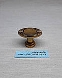 Меблева ручка Ferro Fiori CL 7040.01 античне золото, фото 3