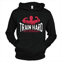 Train Hard 01 Толстовка з капюшоном