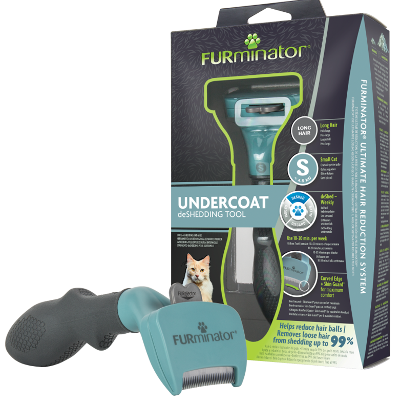 Furminator Long Hair Small Cat для довгошерстих кішок до 4,5 кг 