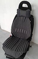 Ортопедична подушка - чохол на авто крісло для сидіння EKKOSEAT. Універсальна з бионапонителем