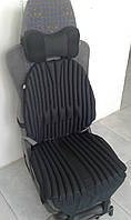 Ортопедична еко подушка - чохол на авто крісло (TIR) в комплекті з подушкою на підголівник. Універсальна