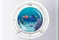 Наклейка для дома "Nemo" - диаметр наклейки 43см