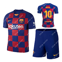 Детская футбольная форма Барселона 2019-2020 Месси Основная 4XS (рост 116-122 см)