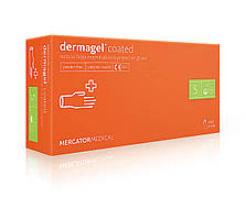 Латексні рукавички без пудри Dermagel Coated