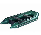 Ладья ЛТ270МВЕ човен надувний Ladya 270 з книжкою і пересувні сидіннями, фото 4