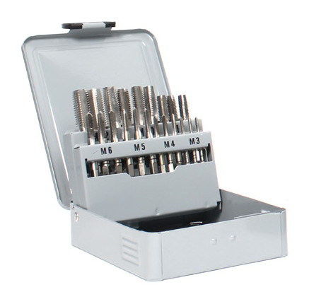 Набір ручних мітчиків M3-M12 HSSG 21 шт. GSR Німеччина, фото 1