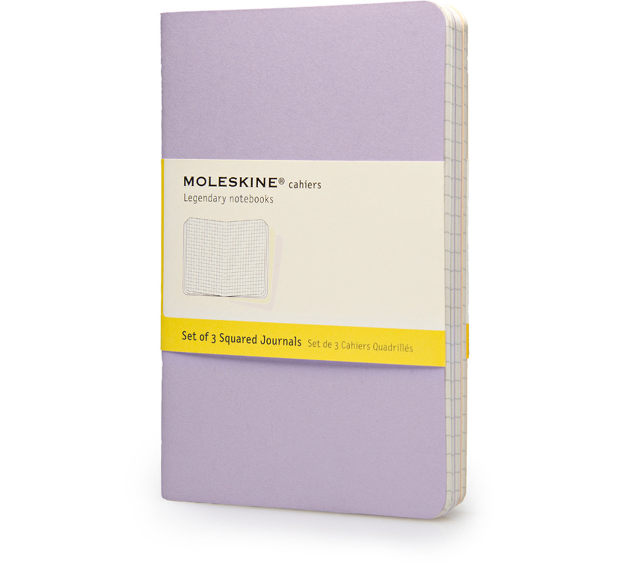 Блокнот Moleskine Cahier кишеньковий 64 сторінки в клітинку Пастельний 9х14 см (9788867320660)