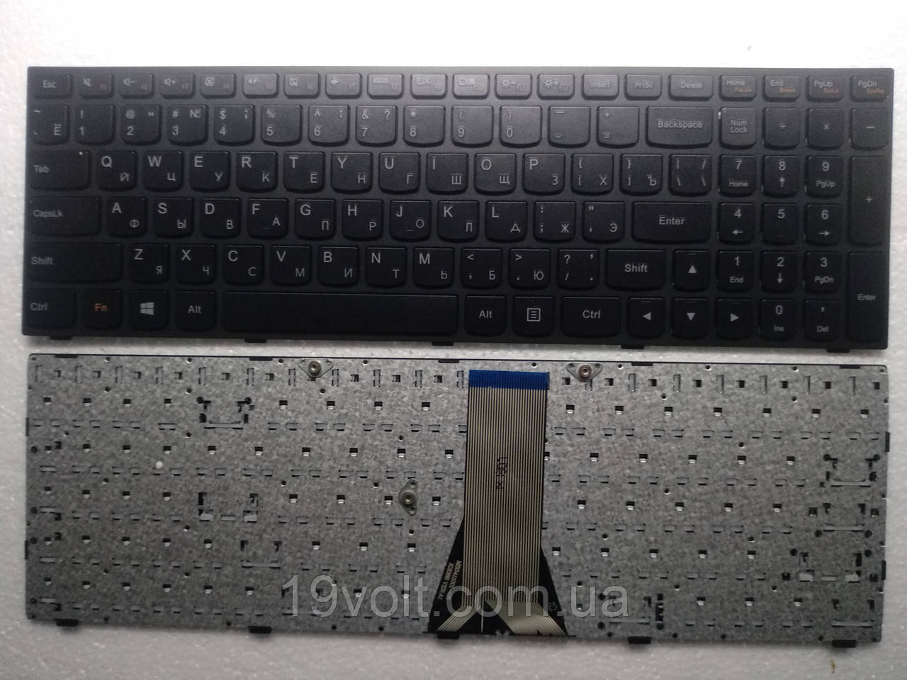 Клавіатура для ноутбука Lenovo Ideapad 300-15ISK 300-15IBR, фото 1