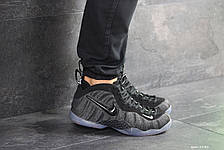 Чоловічі кросівки Nike Air Foamposite Pro,сірі з чорним 41р, фото 2