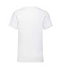 Чоловіча футболка з v-подібним вирізом біла 066-30, фото 2