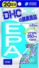 Високоякісний очищений риб'ячий жир DHC EPA 20 днів