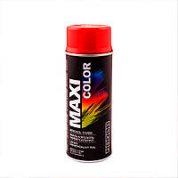 Аэрозольная краска Maxi Color RAL 3001 Ярко-красный 400 мл
