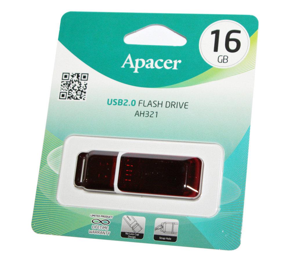 Флеш накопичувач Apacer AH321 16 GB USB 2.0