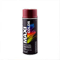 Аэрозольная краска Maxi Color RAL 3005 Бордовый 400 мл