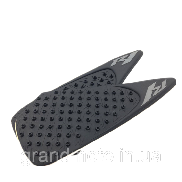 Гумові наклейки накладки на боковини бака YAMAHA YZF R1 04-06, фото 1