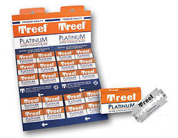 Леза двосторонні Treet Platinum (20пач. по 5 лез.)