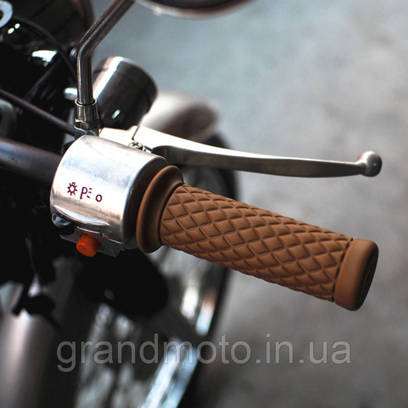 Ручки для мотоцикла вінтажні Old racer різні кольори та типи