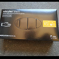 Перчатки Нитриловые Nitrylex black XS 6-7