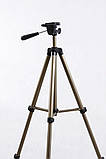 Штатив WT-3130 +адаптер для смартфонів і телефонів + Bluetooth, фото 2