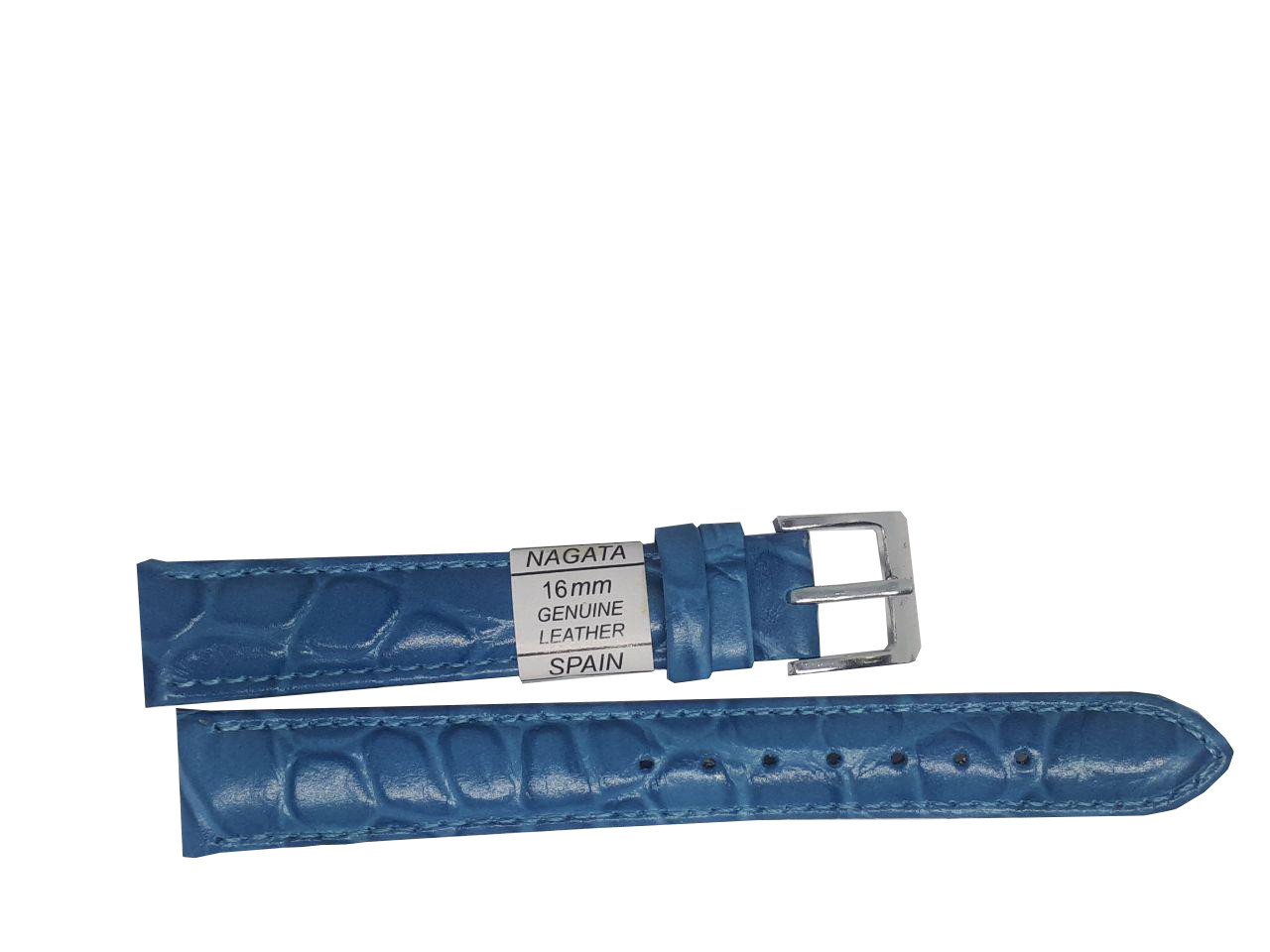 Ремінець "Nagata" 16 mm небесно синій опт, фото 1