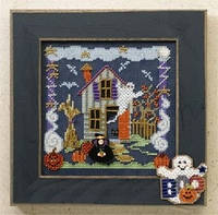Набор для вышивки бисером "Boo House//Дом с привидениями" Mill Hill MH146204