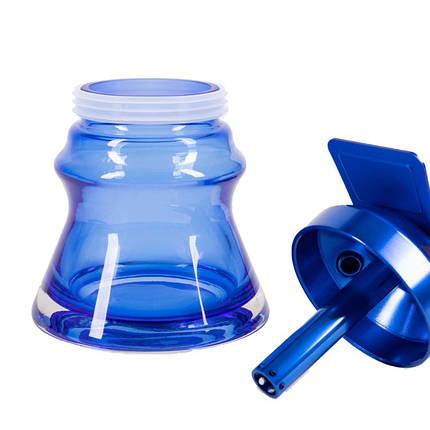 Кальян AMY Deluxe 094.03 Alu Spahre Bag висота 21 см на 1 персону синій, фото 2