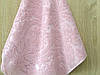Рушник махровий для обличчя "SARAY" 50х90 см (100% бавовна Туреччина) рожевий, фото 3