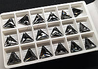 De'Lux Triangle Black Diamond 16mm треугольник Блек Даймонд Premium стекло