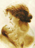Набір для вишивання хрестиком Золоте Руно НВ-002 Чудо материнства, фото 2