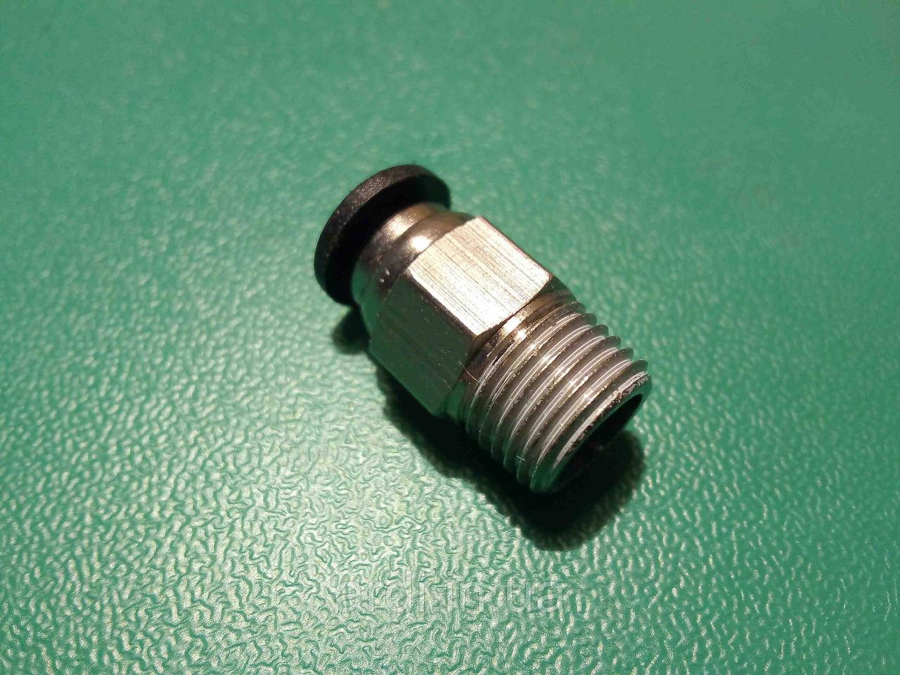 Фітинг PC4-01, кріплення тефлонової трубки PTFE
