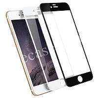 Защитное стекло 3D для Apple iPhone 5 / 5s / SE (черное и белое)