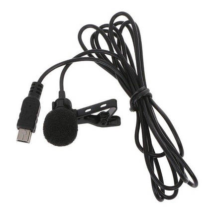 Петличний мікрофон Alitek RT-115 Mini USB для Gopro Hero 3, 3+, 4, фото 1