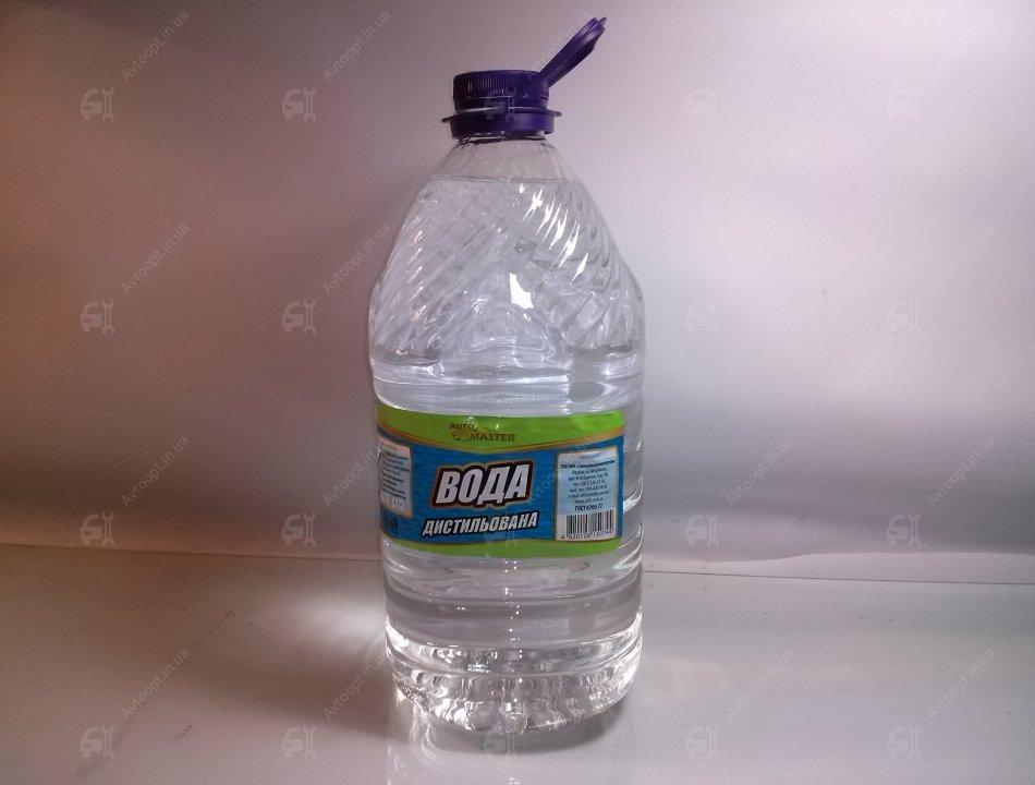 Вода дистиллированная 5 литров, - фото 1 - id-p1008079917